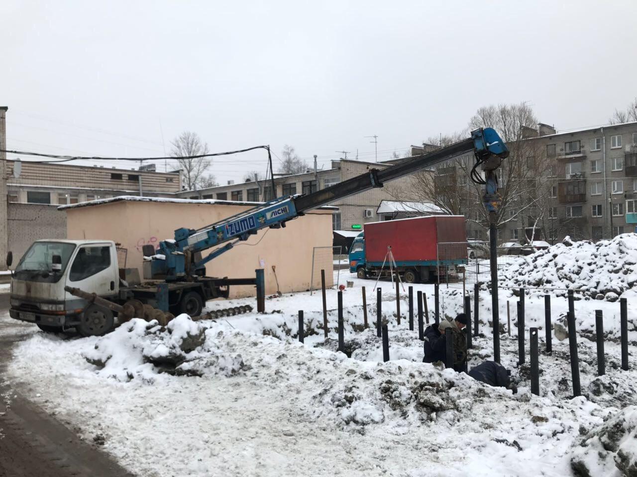 Бурение грунта